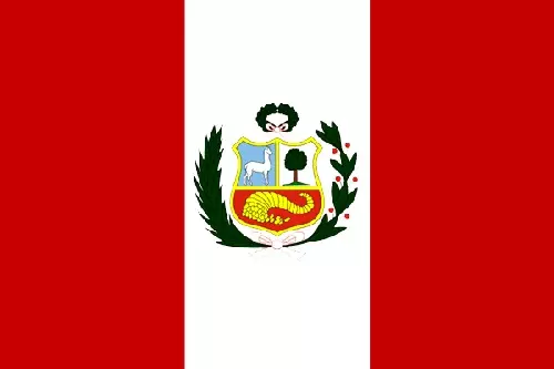 Flagge von Peru