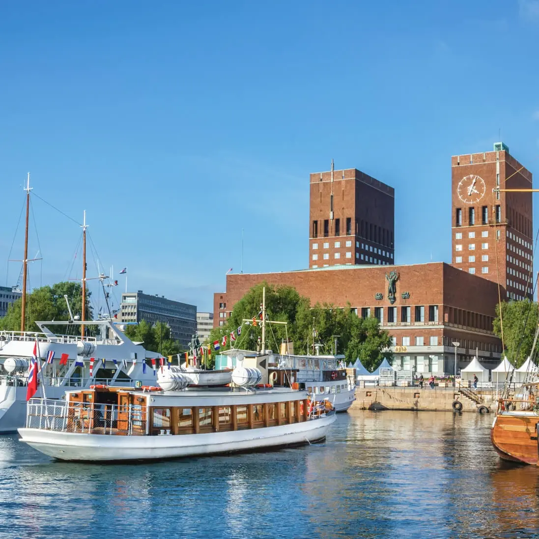 Rathaus Oslo Norwegen