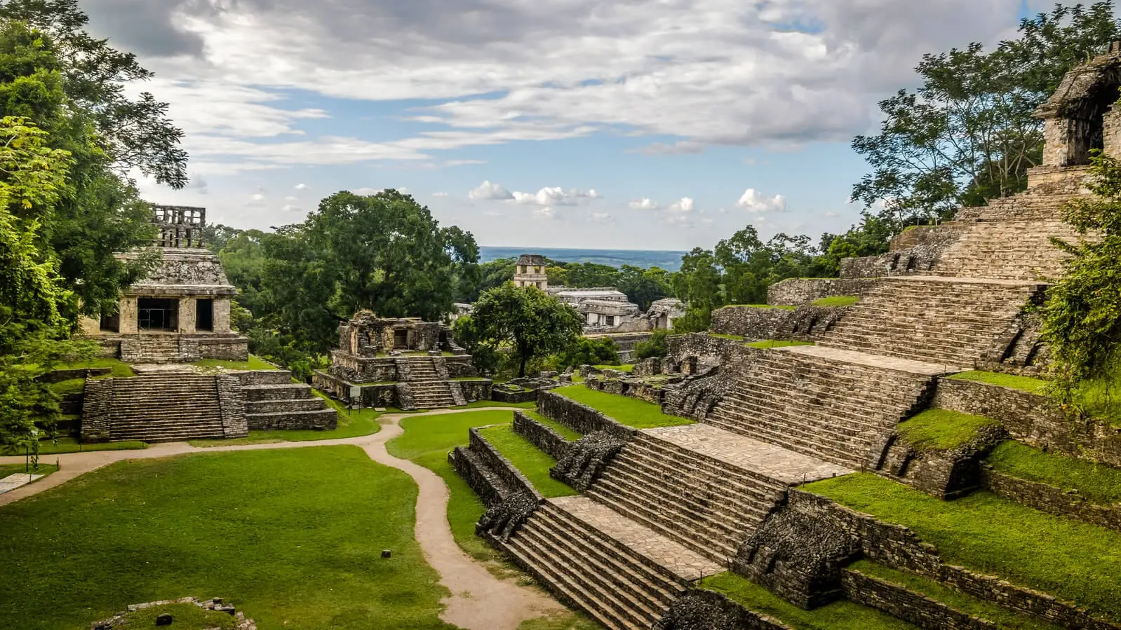 Tempel Palenque Mexiko
