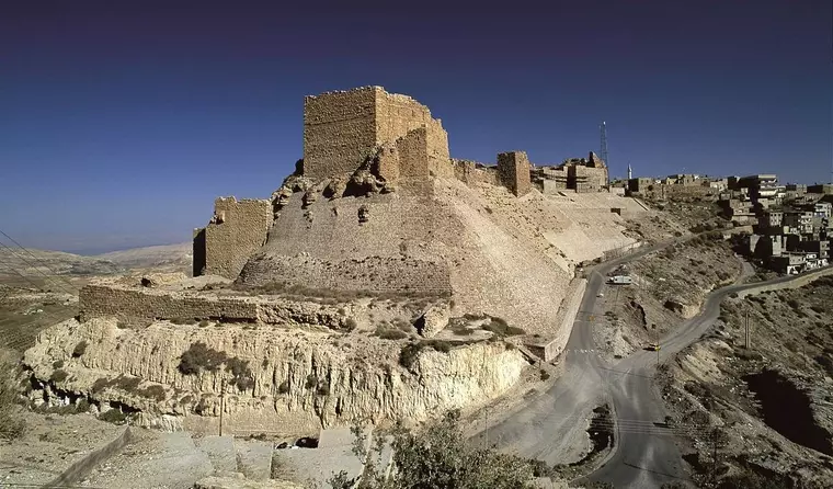 Jordanien Reise - Karak Ruinen der Burg