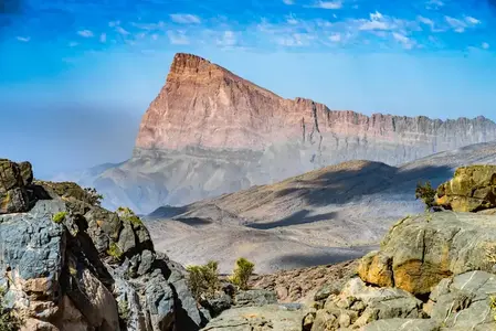 Jebel Shams Berge bei einer Oman Rundreise Jebel Shams Berge bei einer Oman Rundreise
