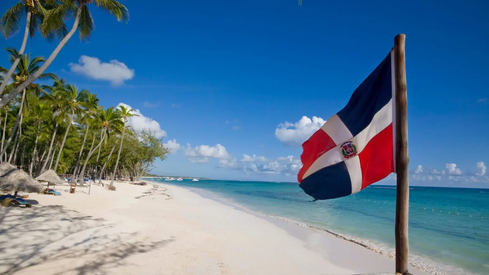 Flagge Dominikanische Republik