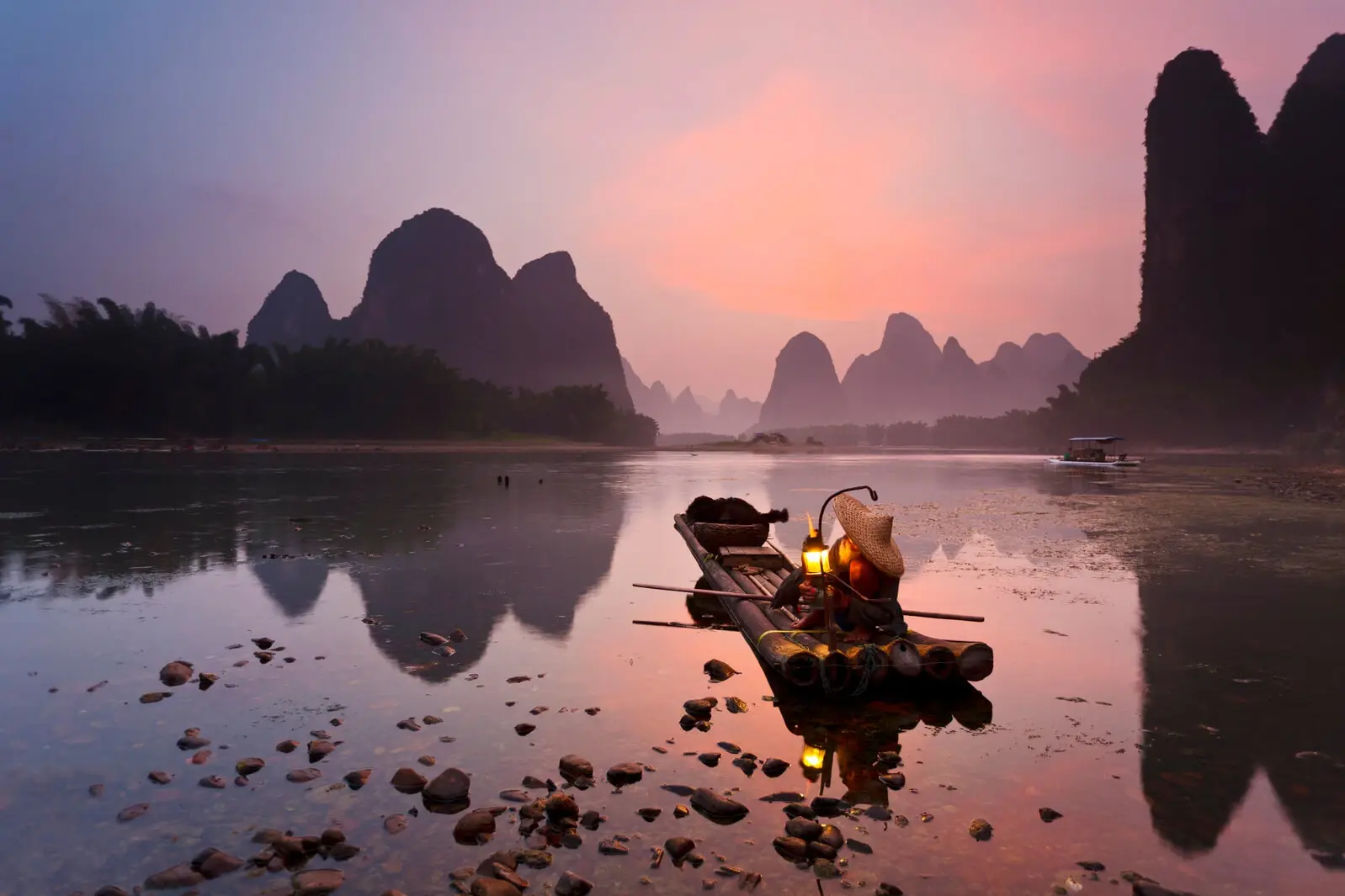 Li-Fluss, Guilin, China
