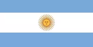 Flagge von Argentinien 