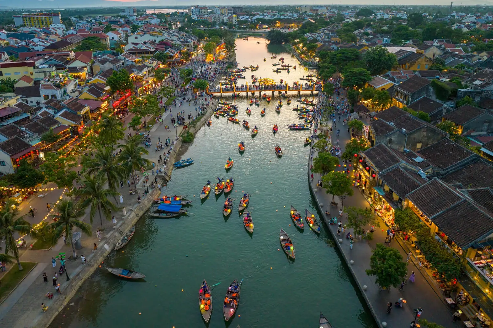 Thu Bon Fluss, Hoi an