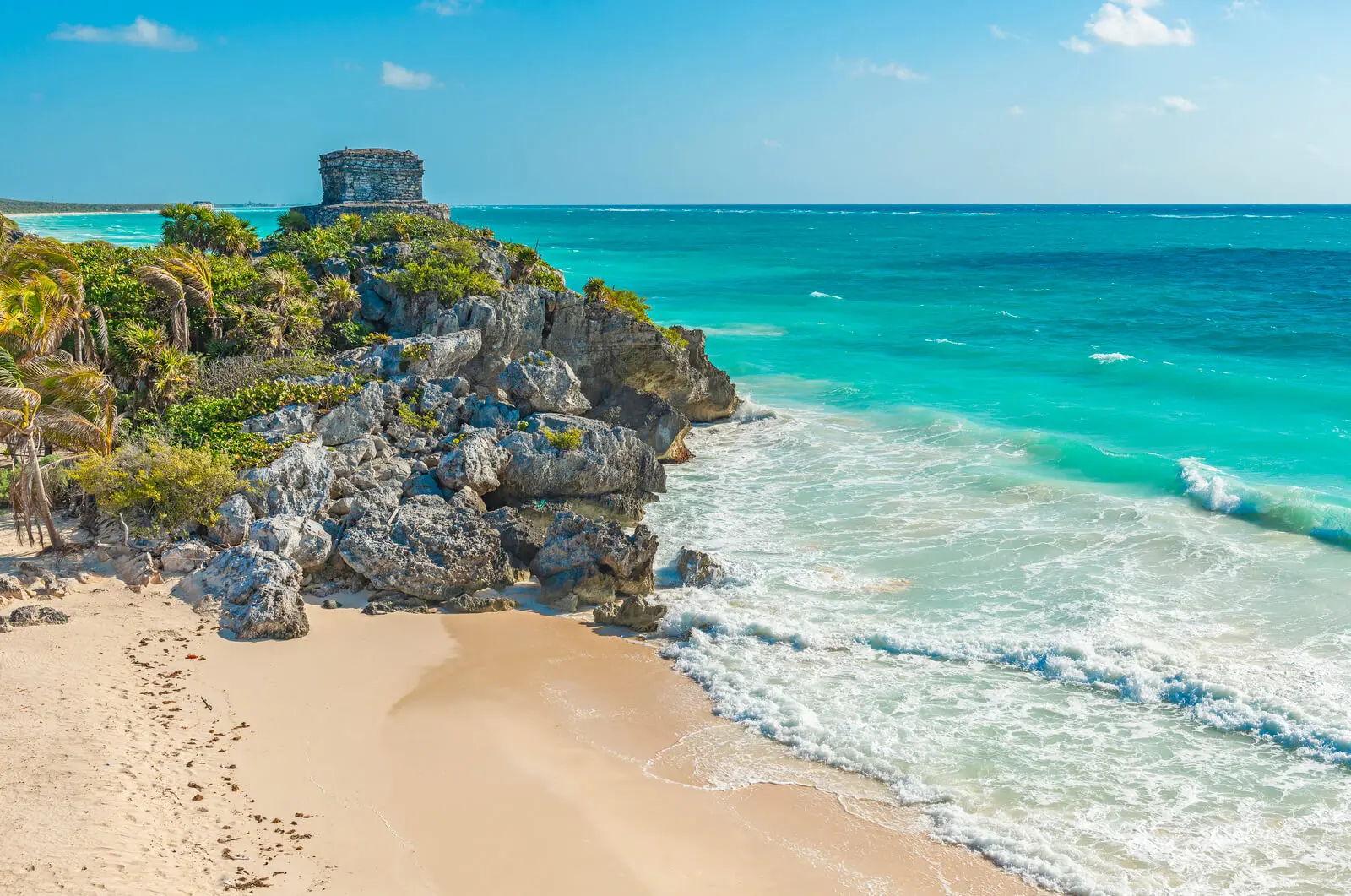 Strand Tulum Mexiko