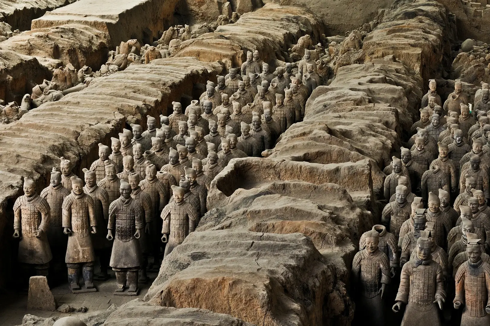 Terrakotta-Arme in Xi'an, China