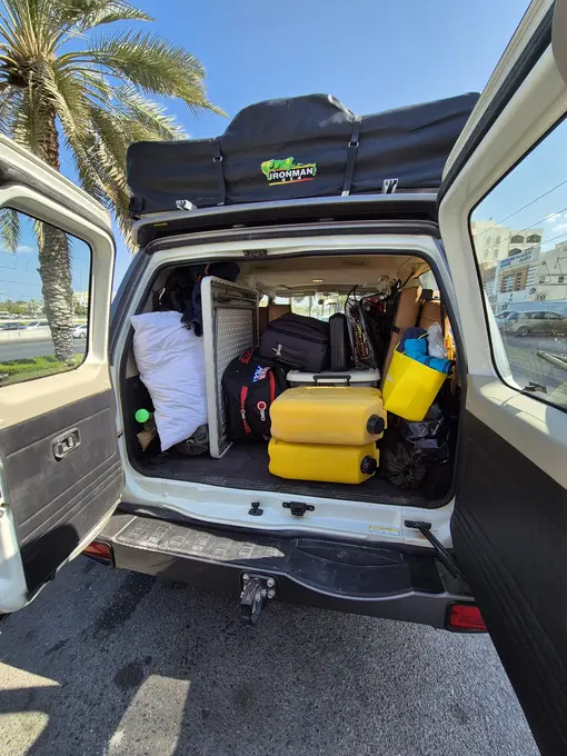 Oman Reise - Camping Ausstatung