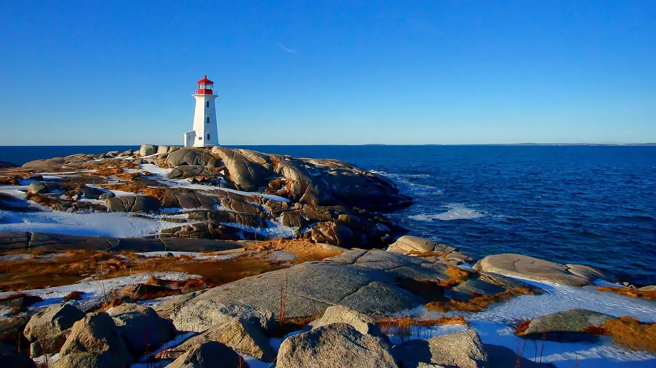 Peggys Cove Leuchtturm Kanada