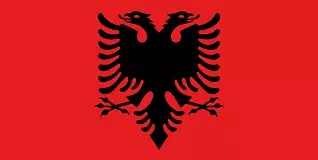 Falgge von Albanien 