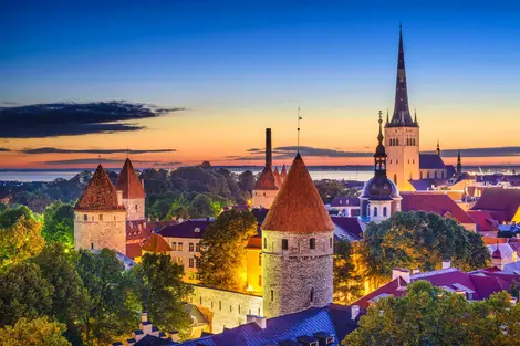 Rundreise Baltikum mit der Bahn - 9 Tage durch Litauen, Lettland und Estland