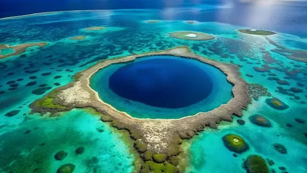 Atoll Blue Hole Belize