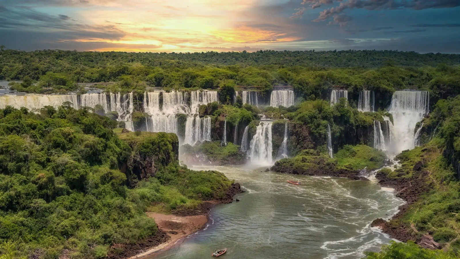 Iguazu Wasserfälle Brasilien