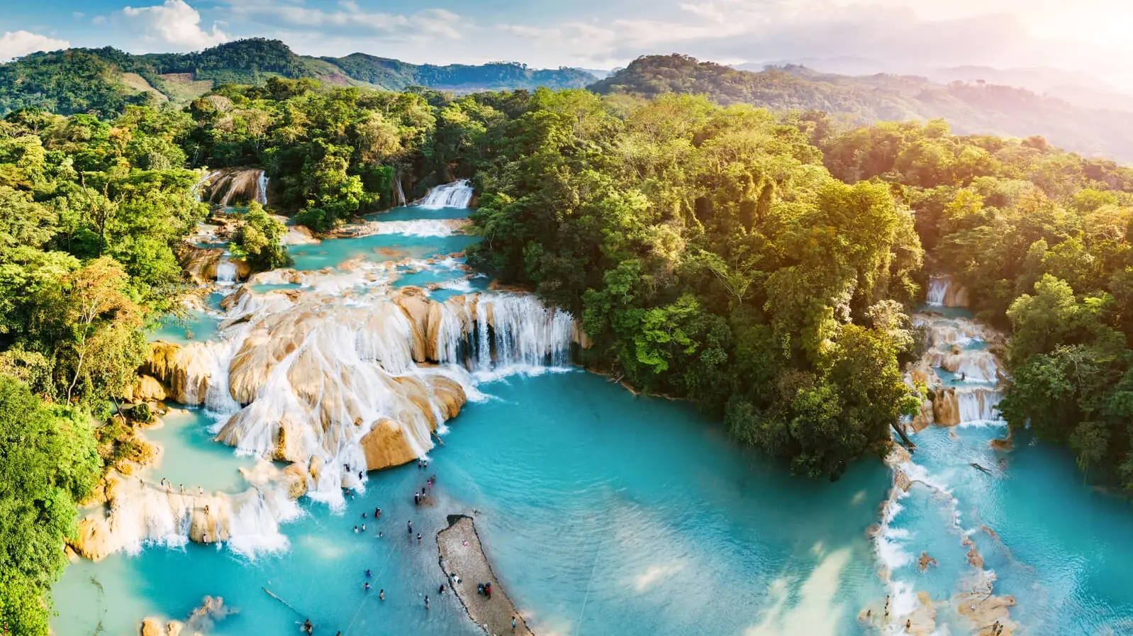 Wasserfälle Chiapas Mexiko