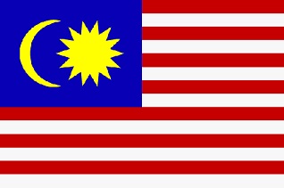 Flagge von Malaysia 