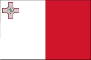 Malta Flalgge Flagge von Malta