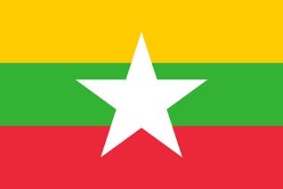 Flagge von Myanmar