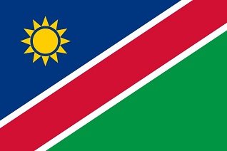 Flagge von Namibia 