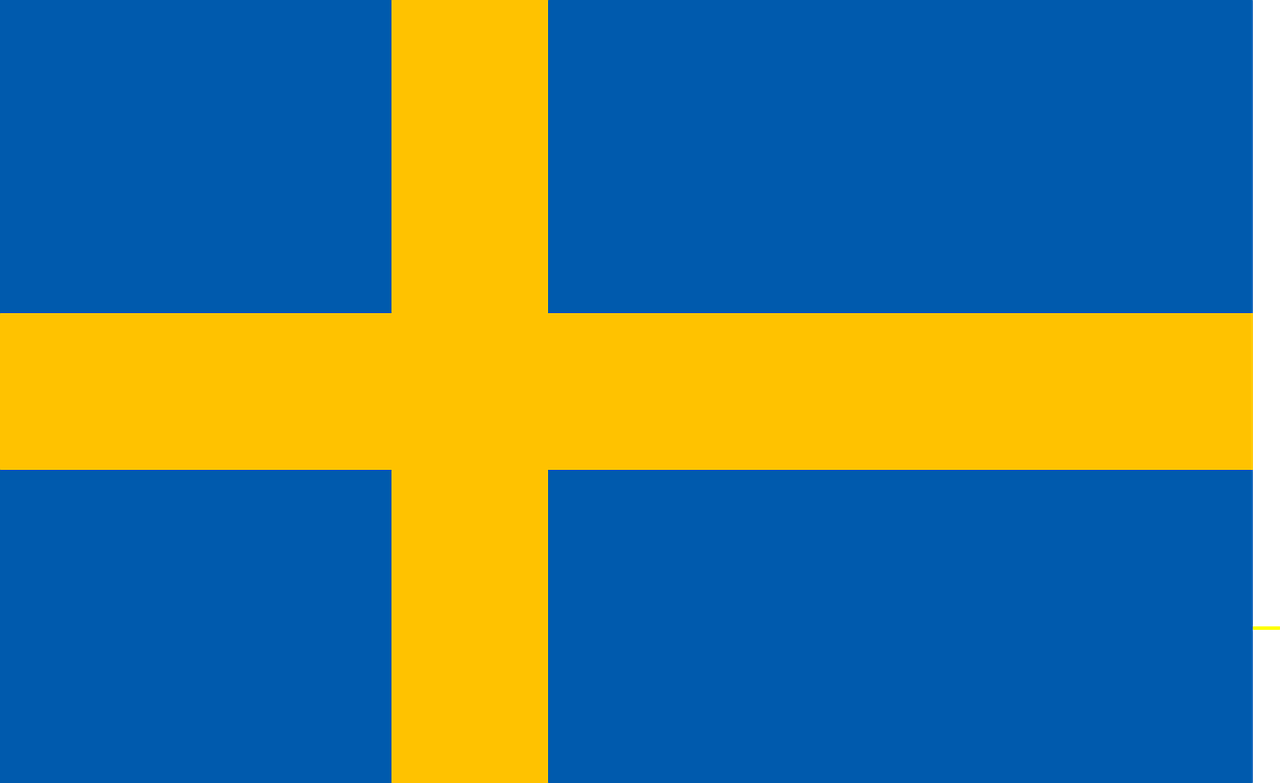 Flagge von Schweden