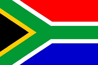 Flagge von Südafrika