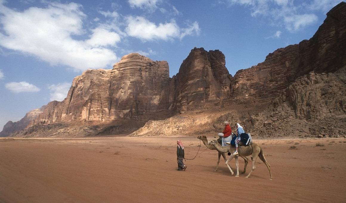Jordanien Reise - Kamelritt durch die Wüste Jordanien Reise - Kamelritt durch die Wüste